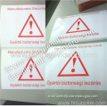 Custom Common Coated Paper Shipping Labels,custom Gloss Paper Labels For Sealing Ship Cartons,carton Mark Labels 